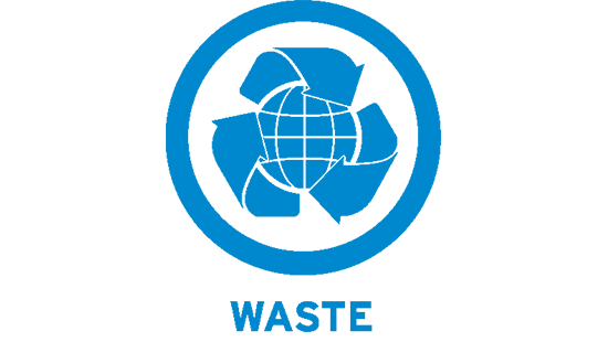 Global recycling icon.