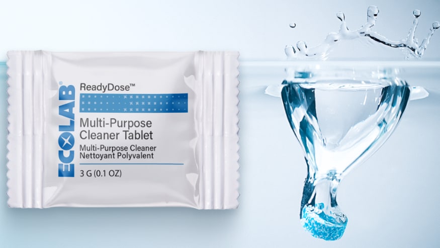 Revolutionizing Restaurant Cleanliness With the Drop of a Tablet | Ecolab