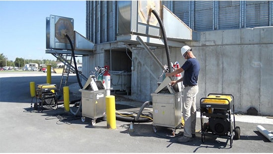 HDS Grain Bin Fumication