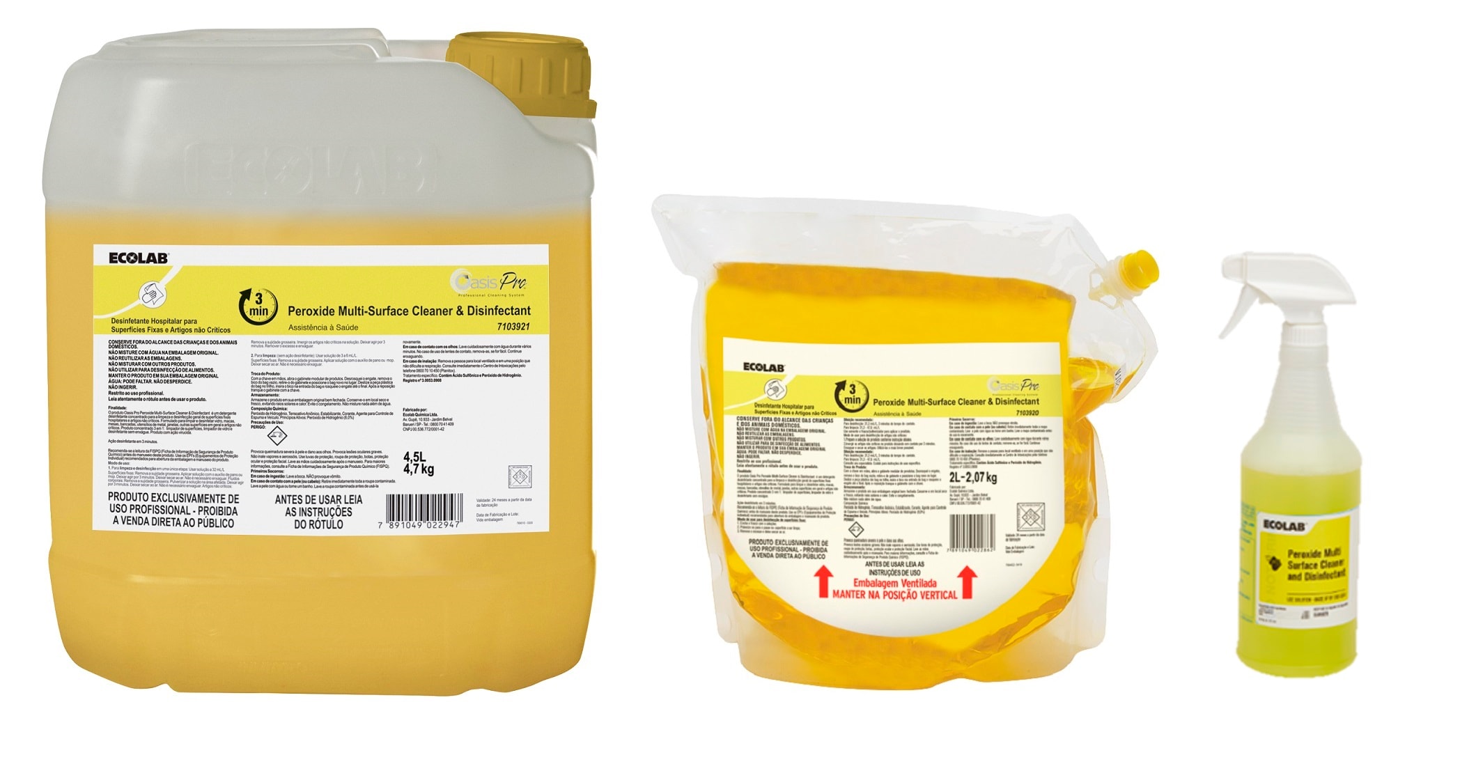 Ecolab Secondary Labels