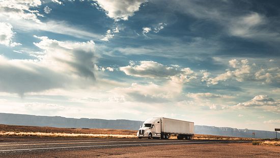 Heavy Duty Truck in Transport